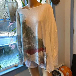 Go Couture Micro Modal Blend Super Soft and Comfortable Blouse Women Size Xl Ove